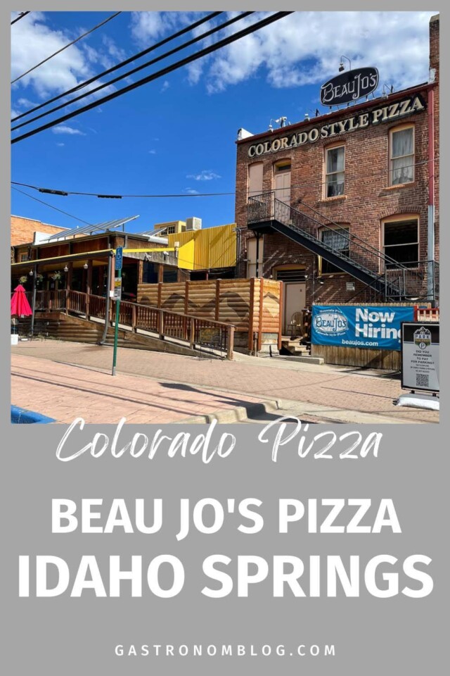 Beau Jo's Pizza Idaho Springs Pizzeria Gastronom Cocktails