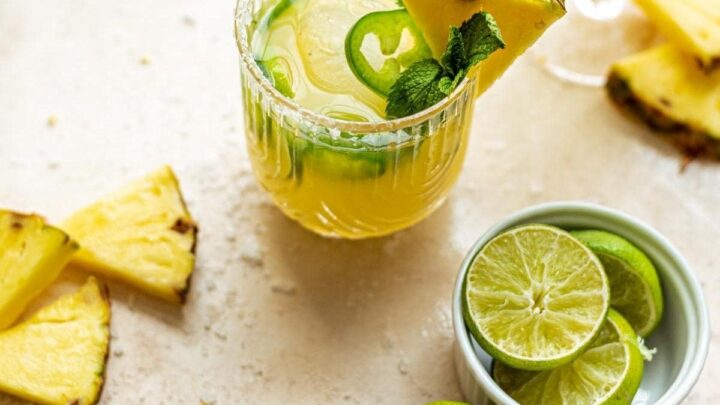 Image for Fresh and Spicy Pineapple Margarita