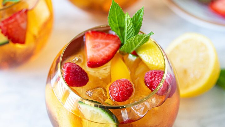 Image for Sweet Tea Sangria (with Fresh Fruit and White Wine)