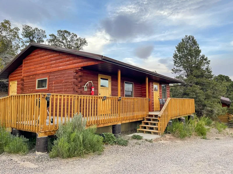 Boulder Mountain Guest Ranch and Sweetwater Kitchen, log cabin on ranch