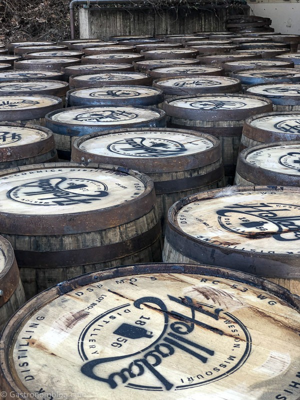 Barrels at Holladay Distilling