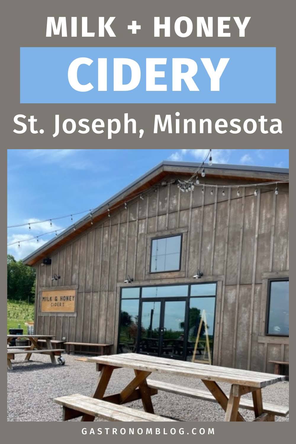 Milk and Honey Ciders St Joseph, MN Gastronom Cocktails