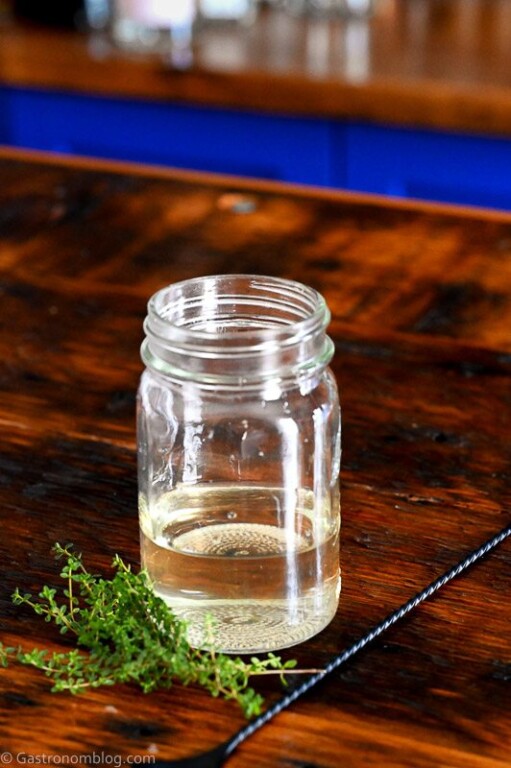Thyme Simple Syrup Gastronom Cocktails