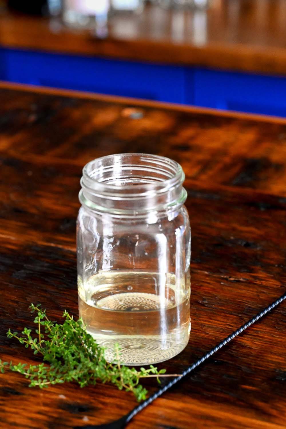 Thyme Simple Syrup Gastronom Cocktails