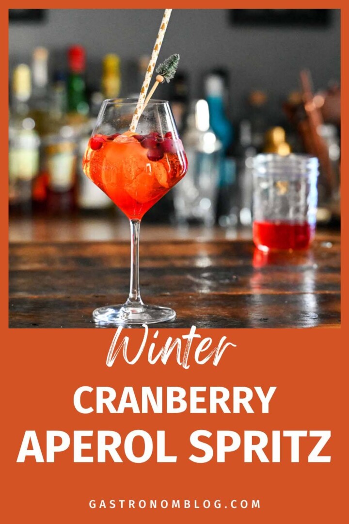 Winter Aperol Spritz - Cranberry Aperol | Gastronom Cocktails Winter Aperol Spritz - Cranberry Aperol | Gastronom Cocktails