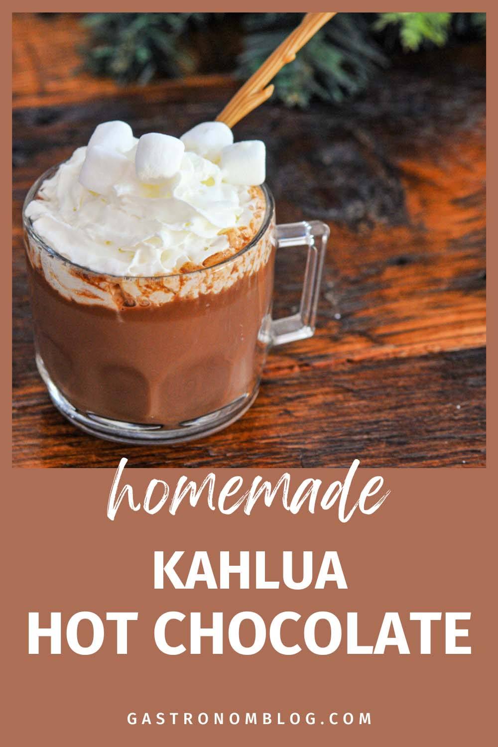 Kahlua Hot Chocolate Gastronom Cocktails