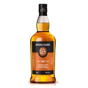 Springbank whisky bottle