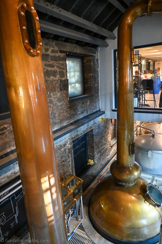 pot stills at Holyrood Distillery