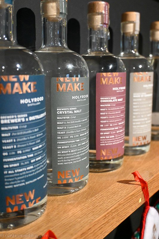 New Make Spirits at Holyrood Distillery
