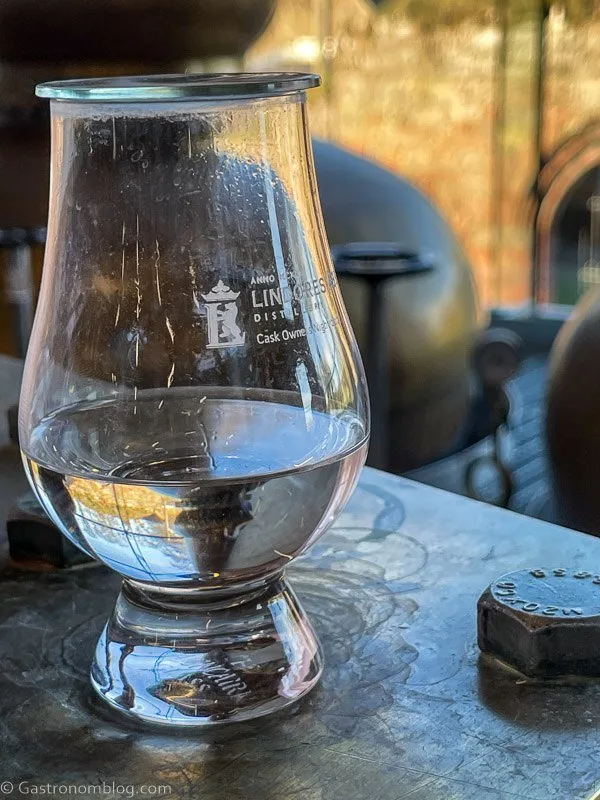 glencairn glass at Lindores Abbey Distillery