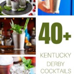 collage of drinks for the Kentucky Derby