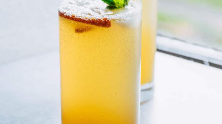 Image for Peach Bourbon Spritzers