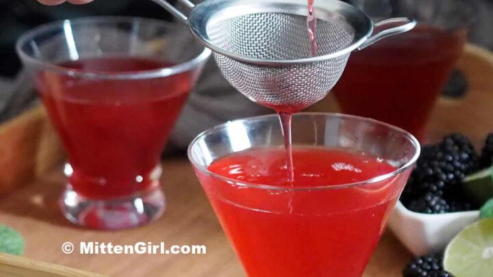 Image for Blackberry Vanilla Vodka Martini