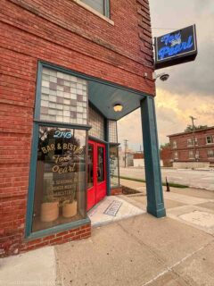 outside of Fox & Pearl Kansas City, brick building