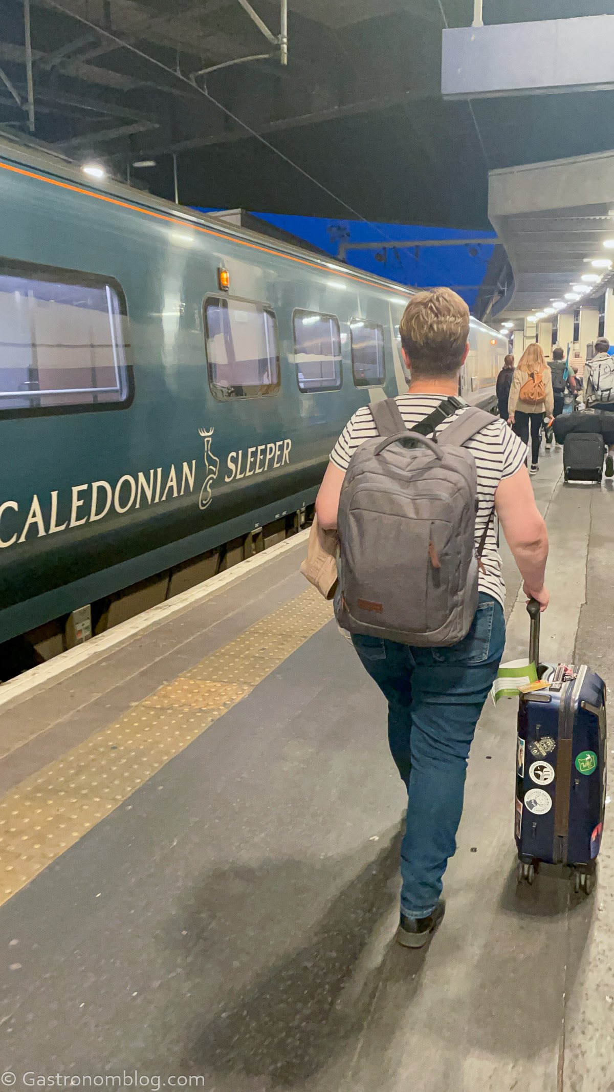 Overnight on the Caledonian Sleeper Train